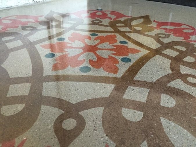 Concrete Floor Stamping Design in Nigeria